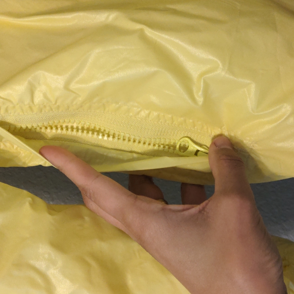 Yellow rain jacket - Picture 5 of 7